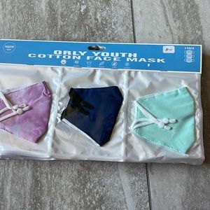 youth cotton face masks